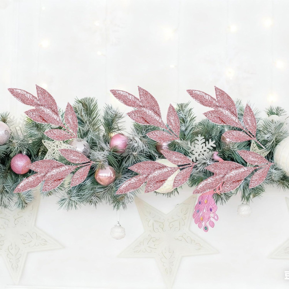 3/12 ชิ้น กิ่งใบประดับกลิตเตอร - Florist Supply Bulk บทวิจารณ์และราคา