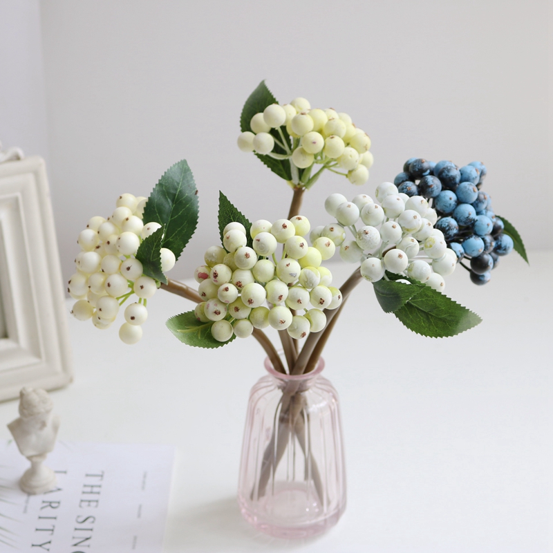 1 ชิ้น ก้านเบอร์รี่ประดิษฐ์พร้ - Florist Supply Bulk บทวิจารณ์และราคา