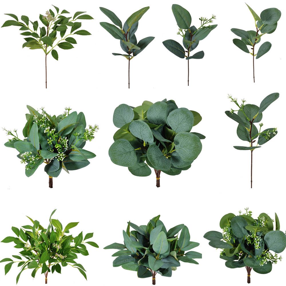 1/10PCS ประดิษฐ์ใบยูคาลิปตัส G - Florist Supply Bulk บทวิจารณ์และราคา