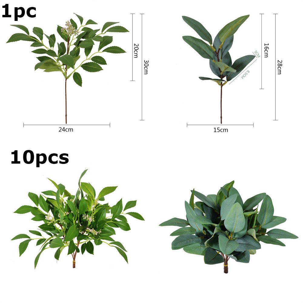 1/10PCS ประดิษฐ์ใบยูคาลิปตัส G - Florist Supply Bulk บทวิจารณ์และราคา
